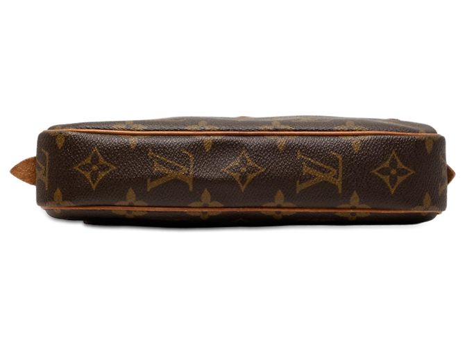 Louis Vuitton Pochette Marly Bandouliere Monogram Marrone - vista 3