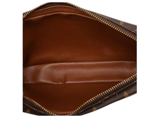 Louis Vuitton Pochette Marly Bandouliere Monogram Marrone - vista 4