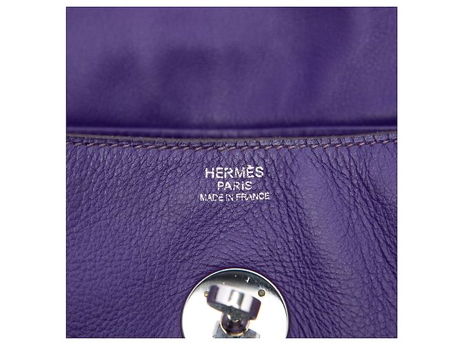 Hermès Purple Swift Lindy 34 Lila - Ansicht 5