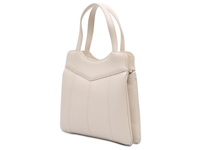 Bolso tote petite GG de piel de becerro blanco Gucci Blanco roto - vista 2