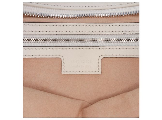 Bolso tote petite GG de piel de becerro blanco Gucci Blanco roto - vista 5