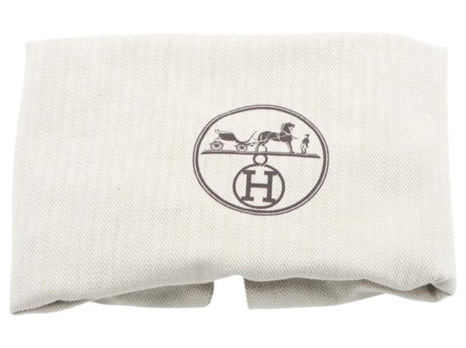 Hermès Gray Clemence Double Sens 36 Marrone - vista 9