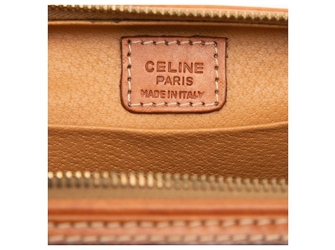 Céline Celine Pouch aus beschichtetem Canvas Macadam Braun - Ansicht 5