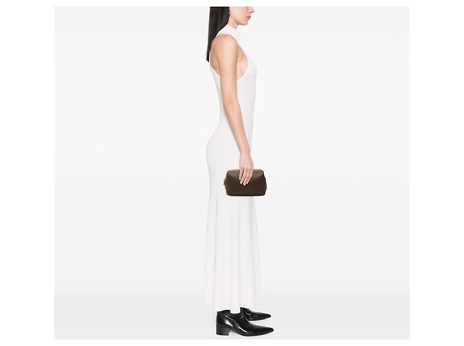 Céline Celine Pouch aus beschichtetem Canvas Macadam Braun - Ansicht 6