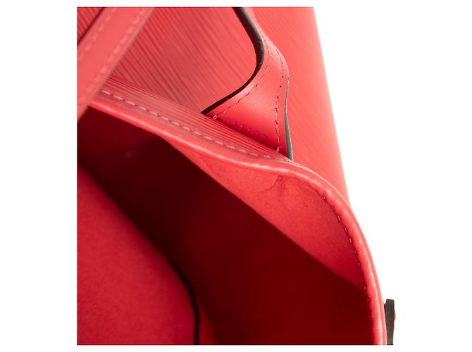 Louis Vuitton Red Epi Neverfull MM Rosso - vista 6