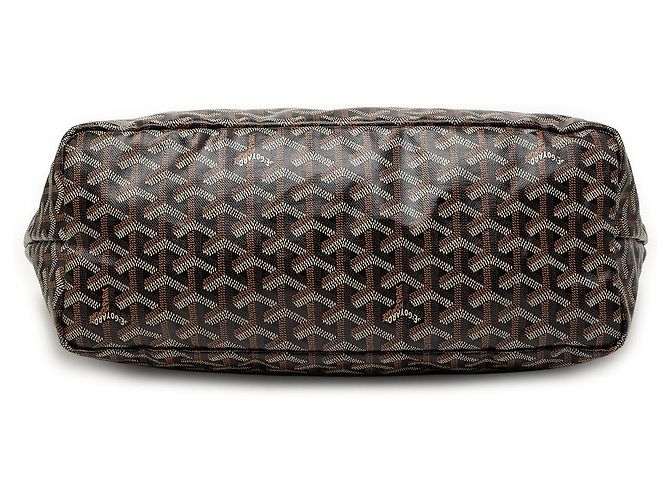 Goyard Black Goyardine Saint Louis PM Nero - vista 3