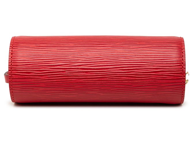 Louis Vuitton Pochette Papillon Epi rossa Rosso - vista 3