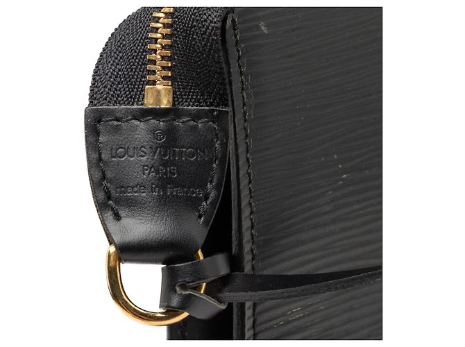 Pochette Accessoires in Epi nero Louis Vuitton - vista 4