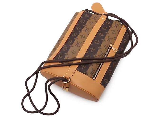 Zaino Louis Vuitton Marrone Nigo Monogram Reverse Randonnee - vista 7