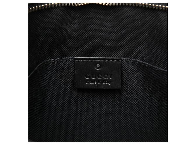 Clutch Gucci Black GG Supreme Web Nero - vista 5