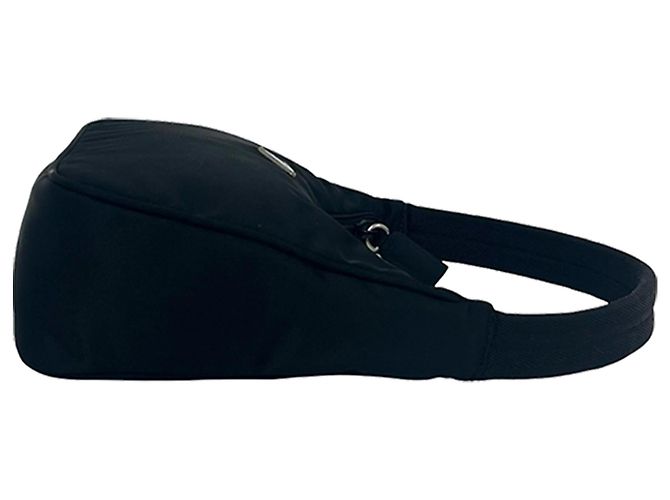 Borsa a Spalla Prada Black Mini Tessuto Sport Nero - vista 5