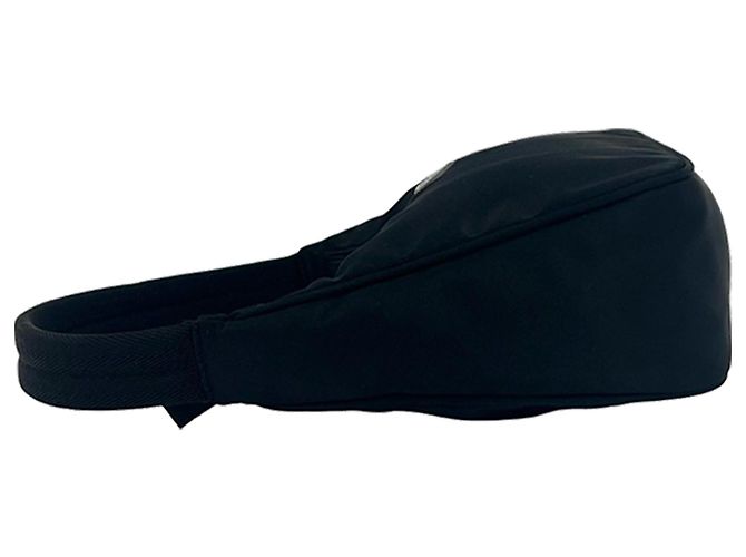 Borsa a Spalla Prada Black Mini Tessuto Sport Nero - vista 6