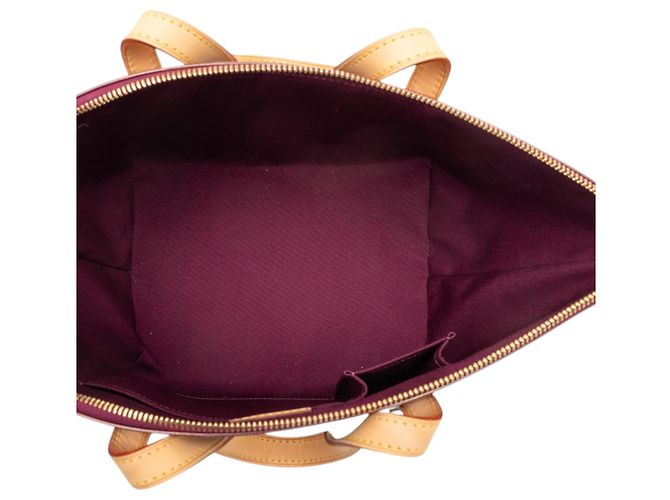 Louis Vuitton Purple Monogram Vernis Bellevue PM Porpora - vista 4