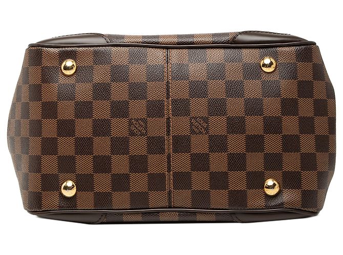 Louis Vuitton Marrone Damier Ebene Verona PM - vista 3