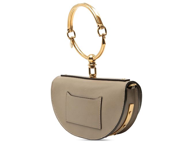 Chloé Gray Mini Kalbsleder Nile Umhängetasche Braun - Ansicht 2