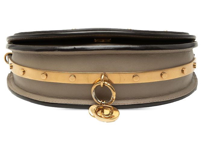 Chloé Gray Mini Kalbsleder Nile Umhängetasche Braun - Ansicht 3