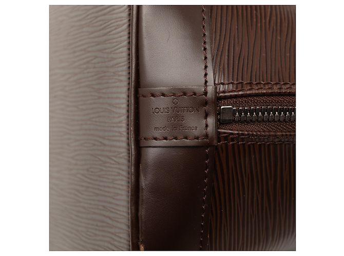 Louis Vuitton Alma PM in pelle Epi marrone Marrone scuro - vista 6