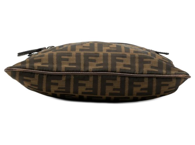 Fendi Marrone Zucca Canvas Crossbody - vista 3