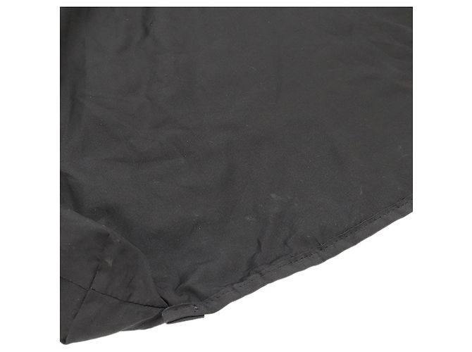 Tote Pieghevole Chanel Black Canvas Graffiti in Jersey Flap Nero - vista 4