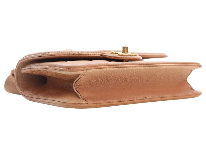 Chanel Beige Small Quilted Caviar Sunset On The Sea Flap - vista 5