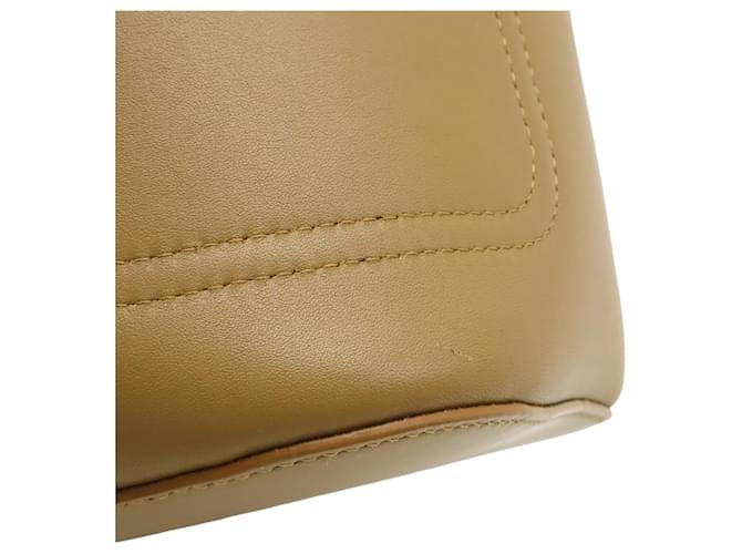 Borsa a secchiello LOEWE Brown Mini Leather Pebble Marrone - vista 8