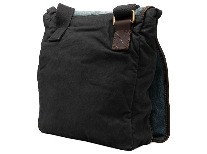 Borsa a tracolla in denim blu Dolce & Gabbana - vista 2