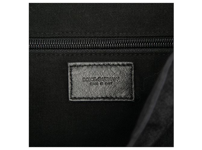 Borsa a tracolla in denim blu Dolce & Gabbana - vista 5