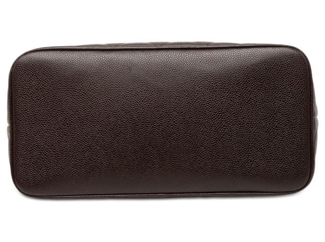 Chanel Brown Caviar Medallion Tote Braun Dunkelbraun - Ansicht 3