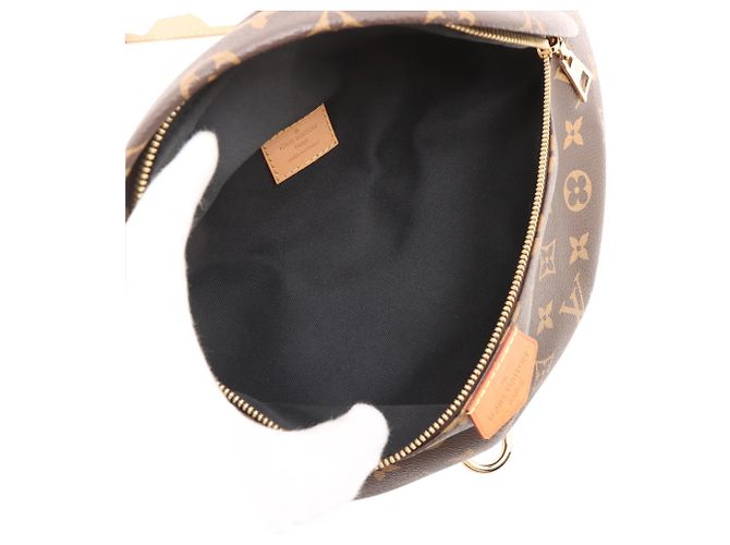 Bumbag Louis Vuitton Marrone Monogram - vista 3