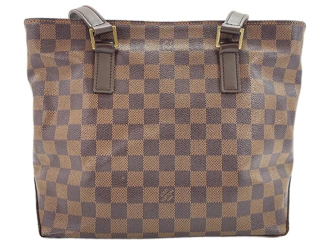 Borsa Cabas Piano Louis Vuitton Marrone - vista 2