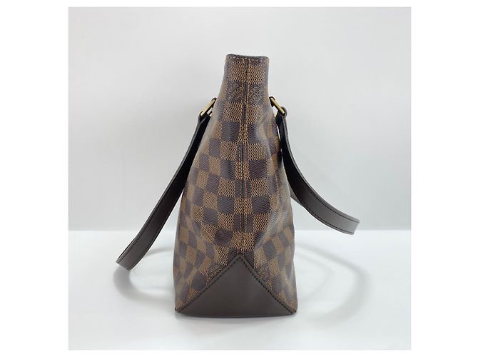 Borsa Cabas Piano Louis Vuitton Marrone - vista 5