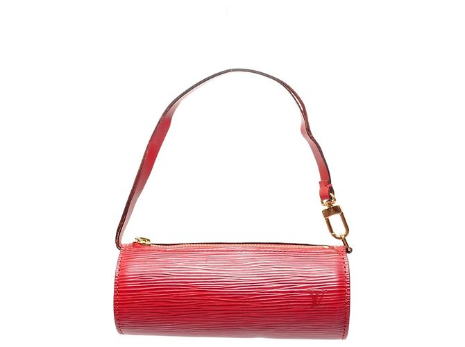 Borsa a Spalla Louis Vuitton Epi Soufflot - Rosso - vista 12