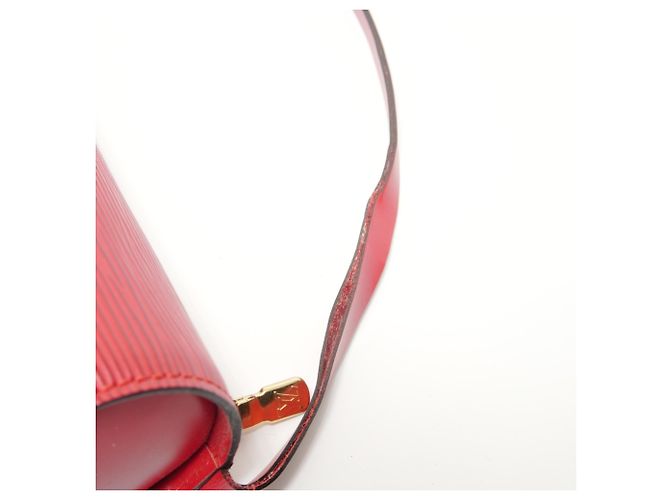 Borsa a Spalla Louis Vuitton Epi Soufflot - Rosso - vista 16