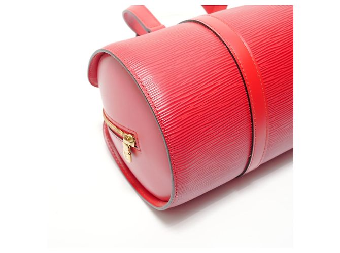 Borsa a Spalla Louis Vuitton Epi Soufflot - Rosso - vista 5