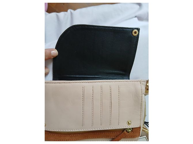 Petite Mendigote Borsa a tracolla in pelle e pony hair zebra Multicolore Beige - vista 8