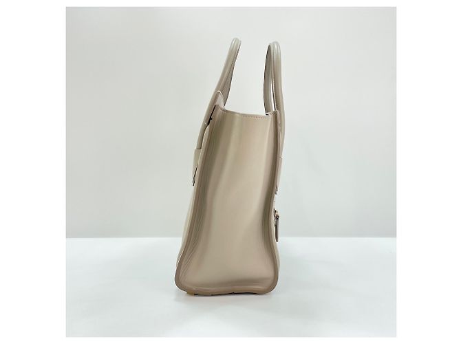 Céline Borsa Celine Luggage Micro Shopper in Beige - vista 6