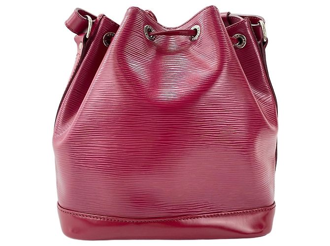 Borsa a Spalla Louis Vuitton Noe BB - Rosso - vista 3