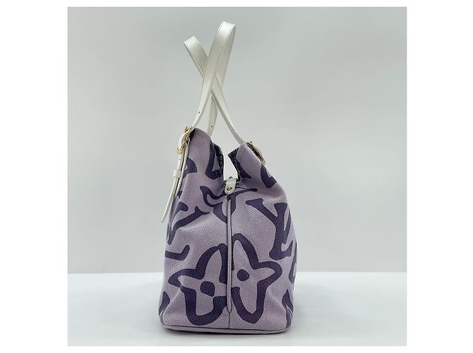 Borsa Tote Louis Vuitton Cruise Line Taïcienne PM Porpora - vista 7