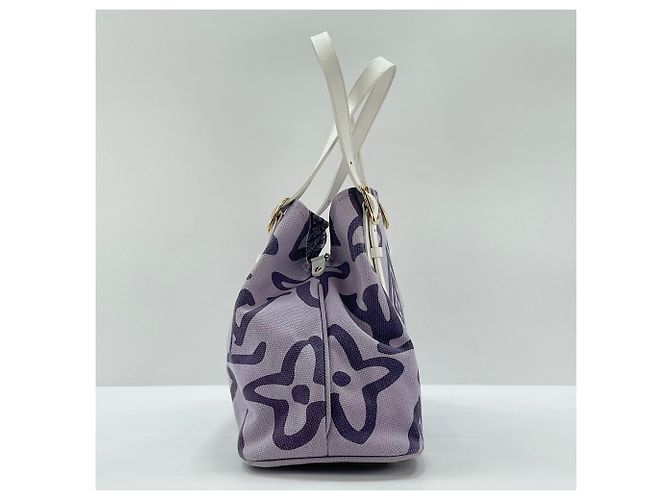 Borsa Tote Louis Vuitton Cruise Line Taïcienne PM Porpora - vista 8