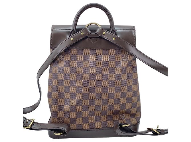 Zaino Louis Vuitton Soho marrone - vista 3