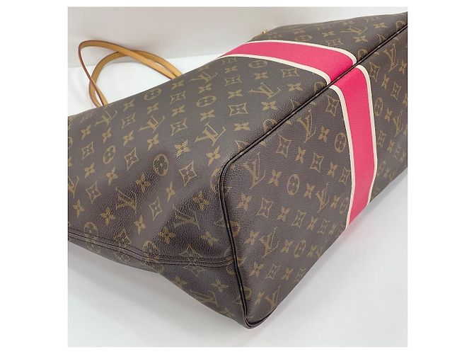 Borsa Tote Louis Vuitton Neverfull Heritage MM Marrone - vista 10