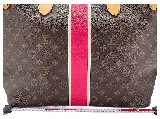 Borsa Tote Louis Vuitton Neverfull Heritage MM Marrone - vista 4