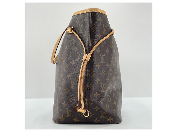 Borsa Tote Louis Vuitton Neverfull Heritage MM Marrone - vista 7