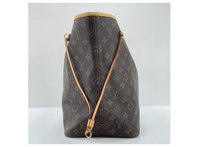 Borsa Tote Louis Vuitton Neverfull Heritage MM Marrone - vista 8