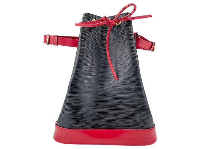 Borsa a tracolla Louis Vuitton Noe in nero - vista 2