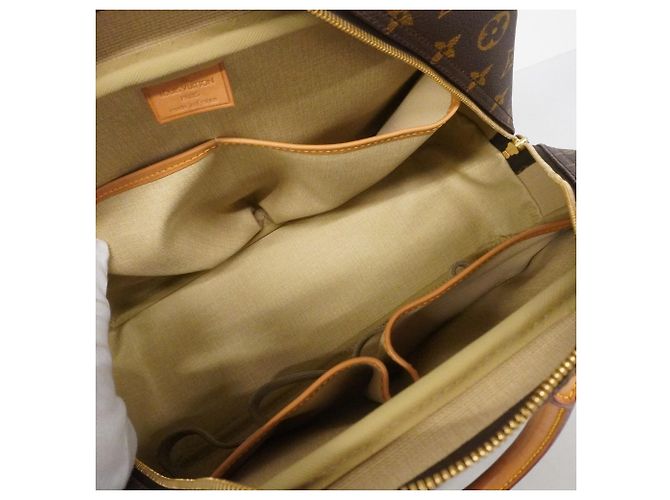 Borsa Louis Vuitton Monogram Deauville Marrone - vista 4