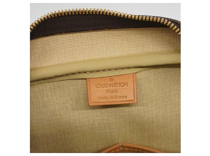 Borsa Louis Vuitton Monogram Deauville Marrone - vista 5