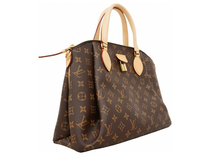 Borsa Louis Vuitton Monogram Rivoli MM Marrone - vista 2