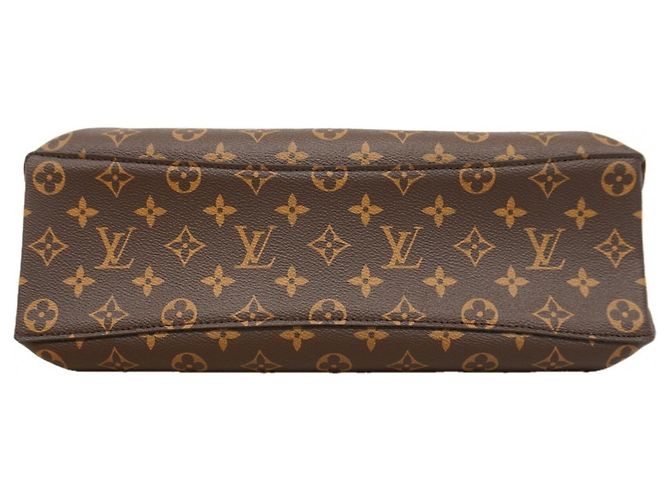 Borsa Louis Vuitton Monogram Rivoli MM Marrone - vista 3