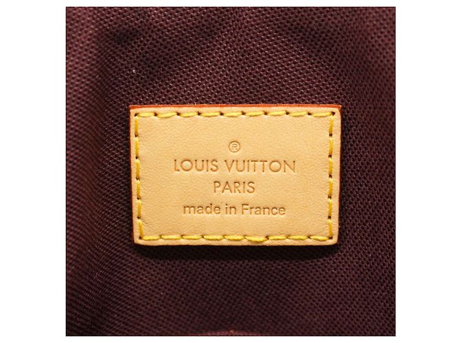 Borsa Louis Vuitton Monogram Rivoli MM Marrone - vista 5